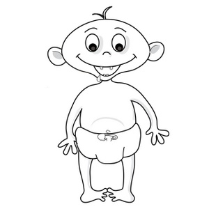 acclaim clipart: cartoon baby