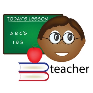 acclaim clipart: ethnic teacher