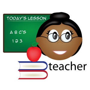 acclaim clipart: female ethnicteacher