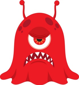 acclaim clipart: monster