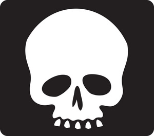 acclaim clipart: skull icon